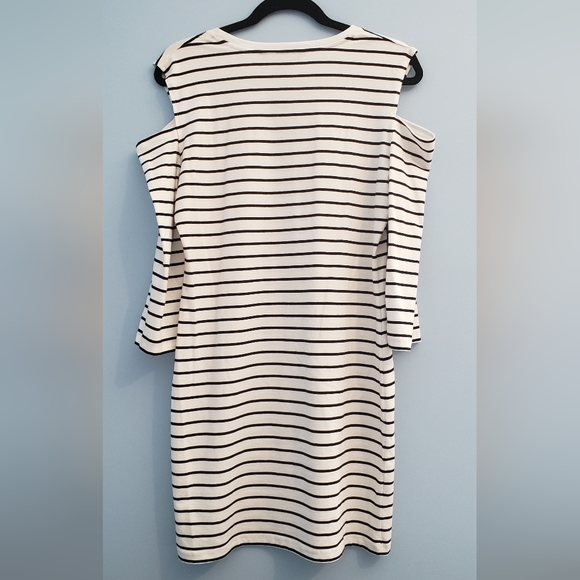 French Connection Stripped Short Dress - Picture 2 of 4